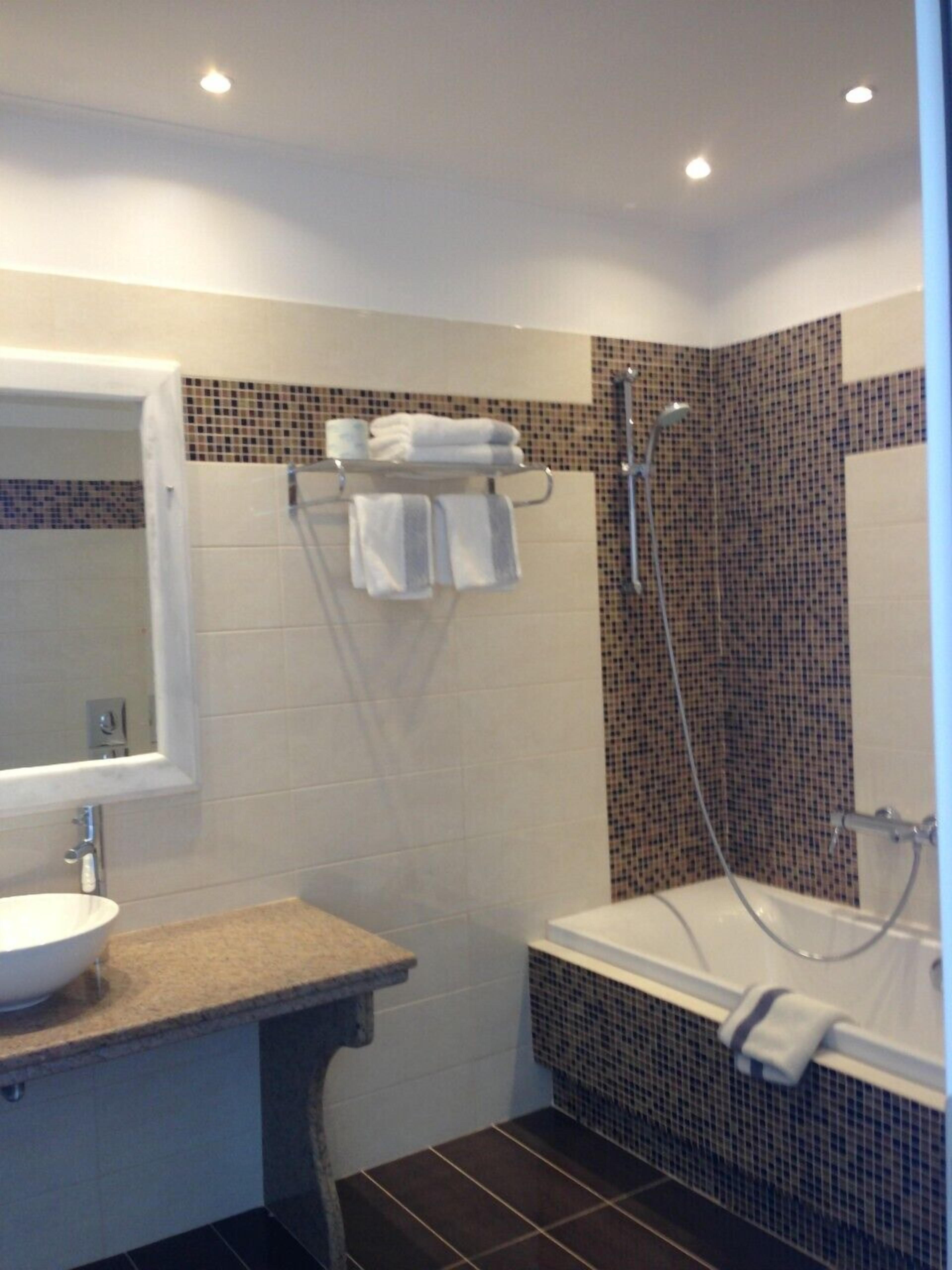 free toiletries, hair dryer, dressing gowns, slippers