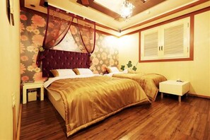 Business Twin Room, 1 Bedroom, Smoking, City View | Frette Italian sheets, down comforters, memory foam beds - Hotel Vedu Juan Station (Incheon)