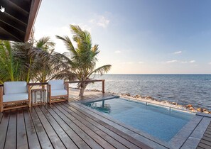 Oceanfront Honeymoon Suite w/ Private Pool | View from room