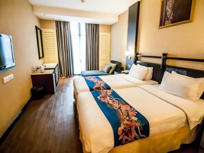Deluxe Twin | Iron/ironing board, free WiFi - KK Times Square Hotel (Kota Kinabalu)