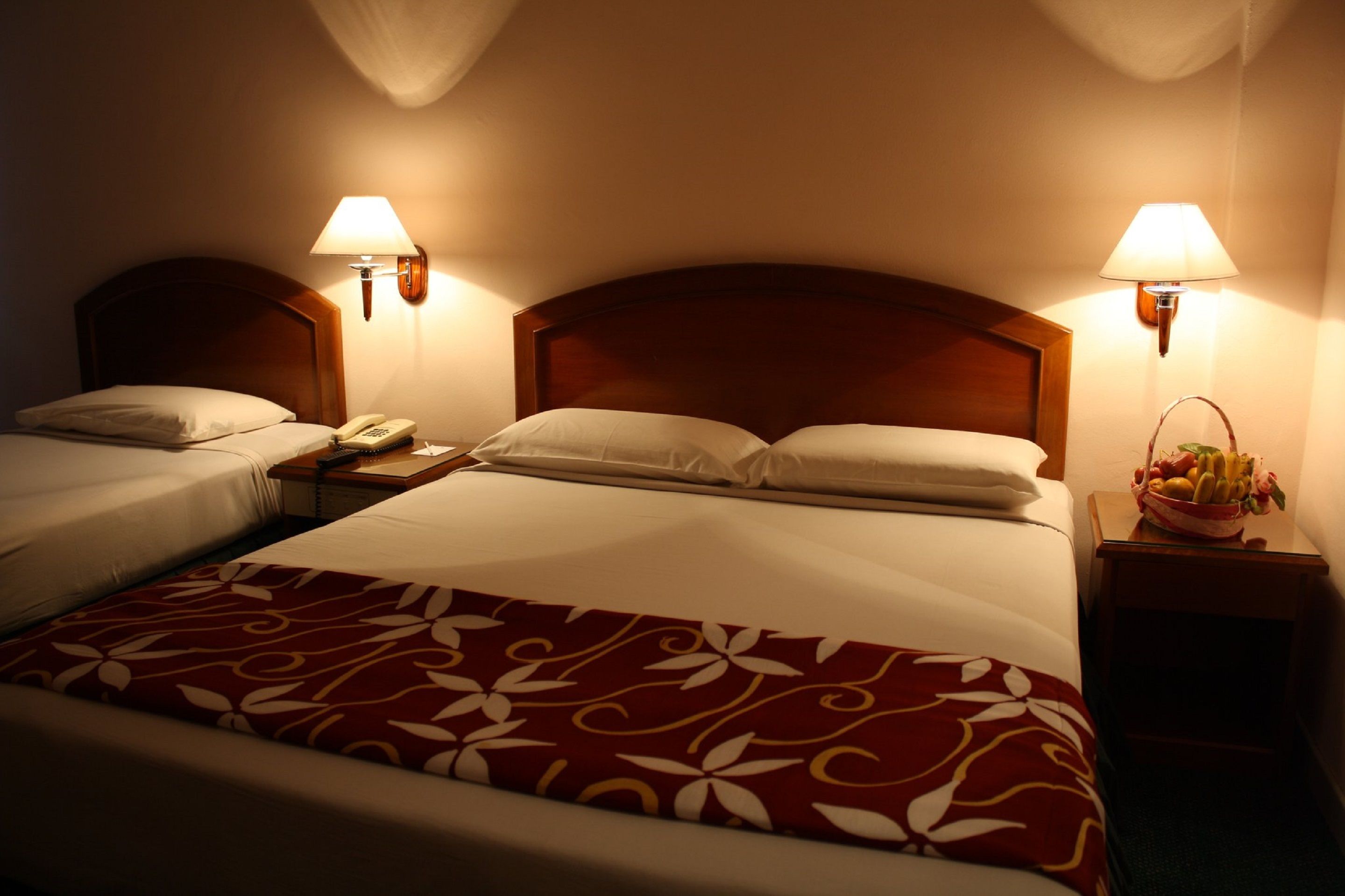 family room | desk, soundproofing, iron/ironing board, bed sheets