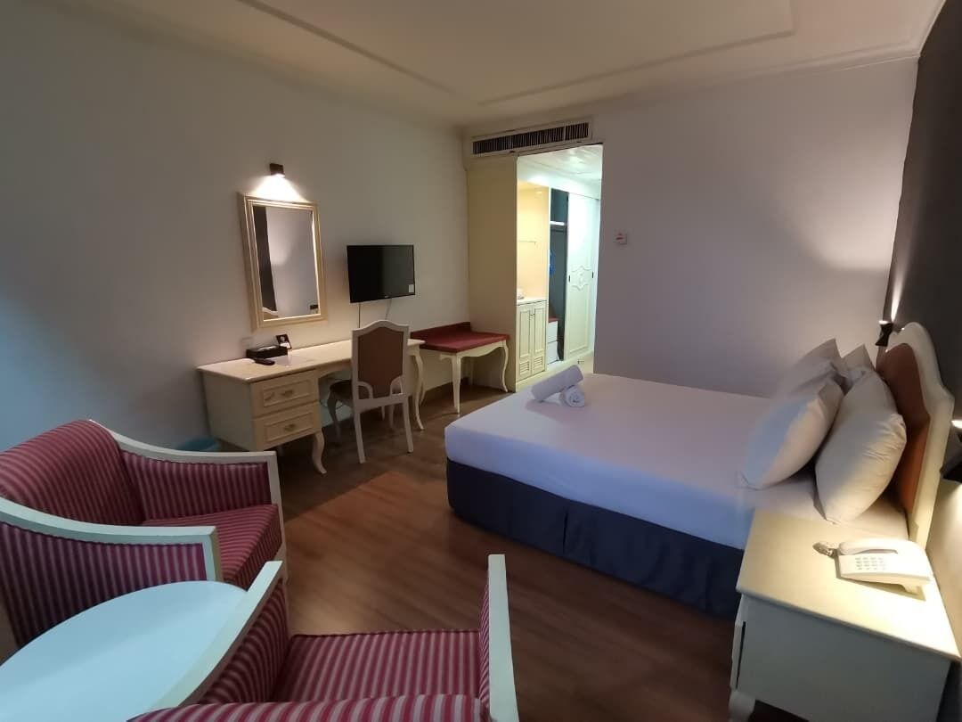 Chambre Standard double | Minibar, bureau, accès au Wi-Fi (inclus)