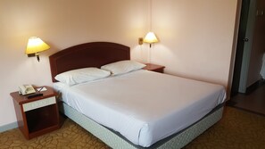 Standard-Doppelzimmer | Schreibtisch, Bügeleisen/Bügelbrett, kostenloses WLAN