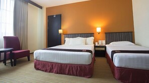 Kamar Keluarga | Brankas, setrika/meja setrika, Wi-Fi gratis, dan seprai linen