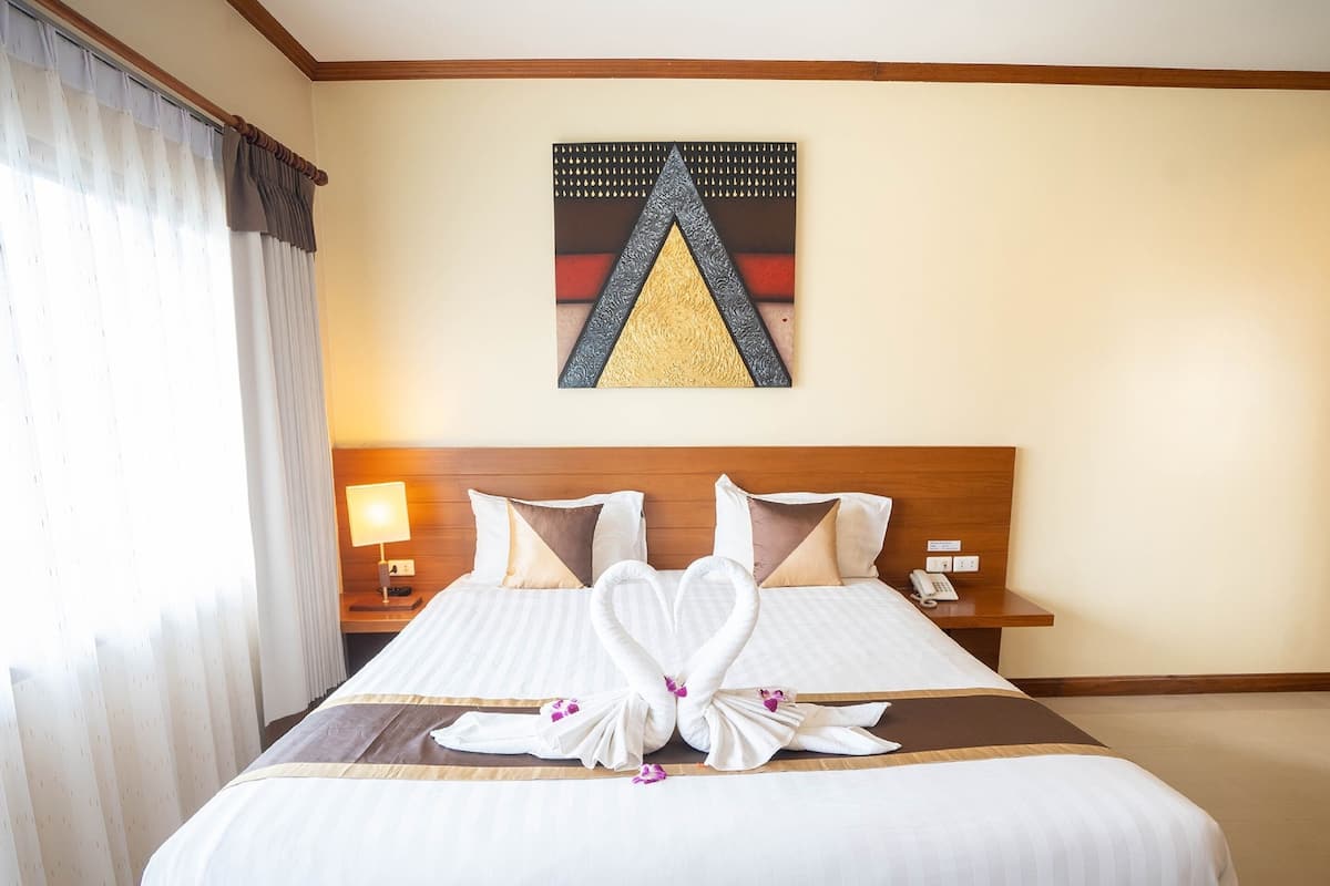 Deluxe-Doppelzimmer, 1 King-Bett, Balkon