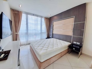 Appart'hôtel | 1 chambre, rideaux occultants, Wi-Fi gratuit, draps fournis