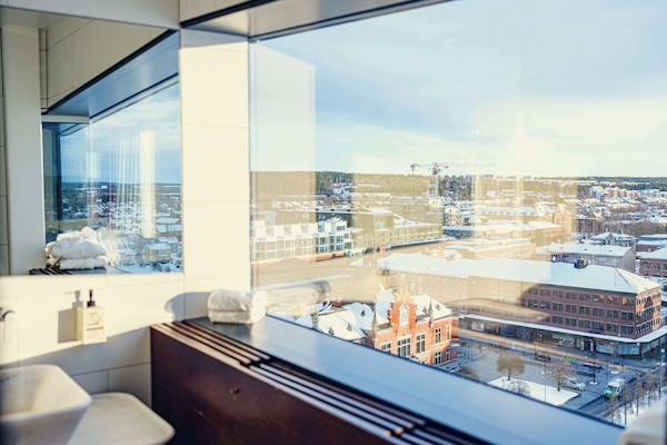 Junior-Suite, 1 Queen-Bett, Nichtraucher | Badezimmer