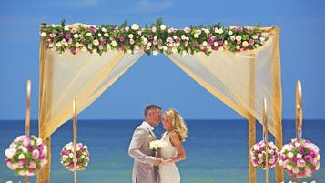 Área de bodas al aire libre