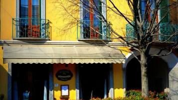 Fassade der Unterkunft