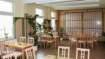 Daily buffet breakfast (EUR 15 per person)