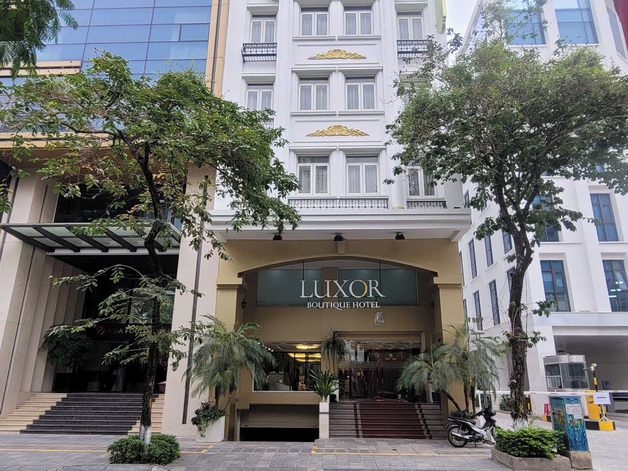 Façade de l’hébergement