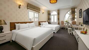 Executive Double Room, City View | Living area | 52-inch LCD TV with satellite channels, TV