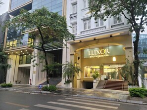 Fassade der Unterkunft