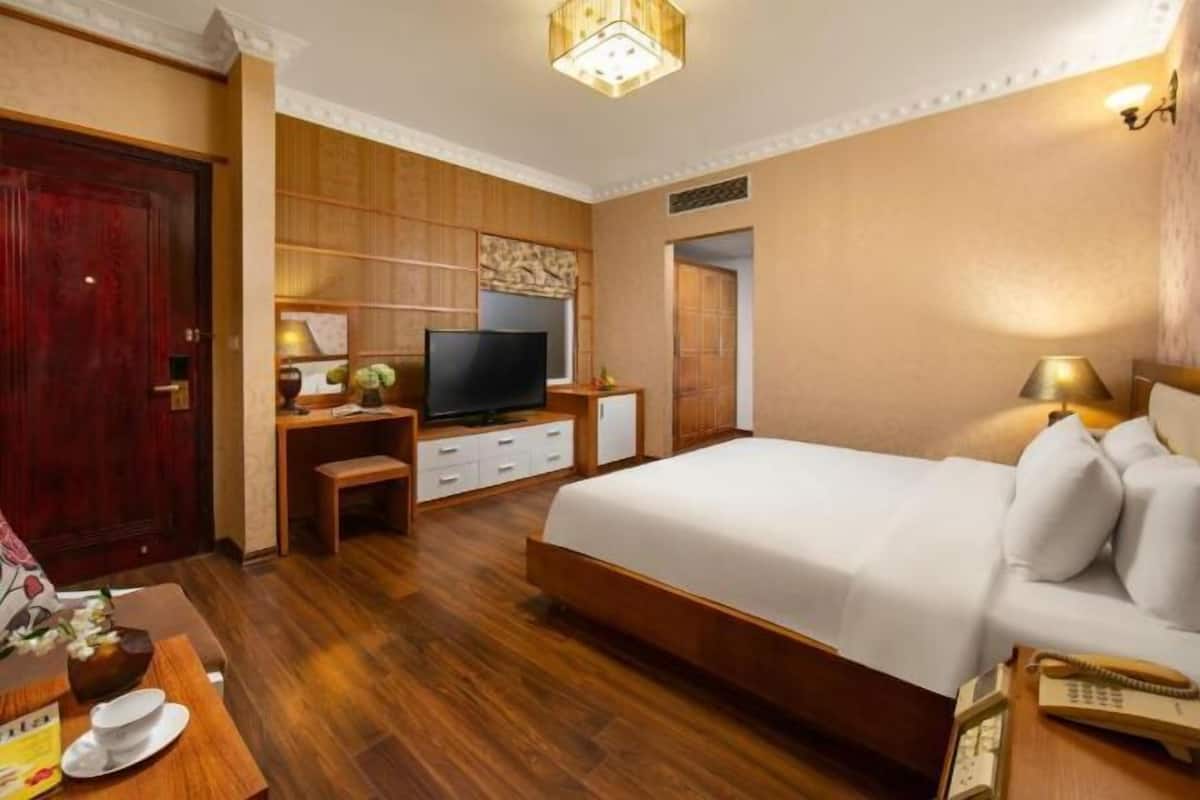 1 dormitori, roba de llit d'alta qualitat i minibar