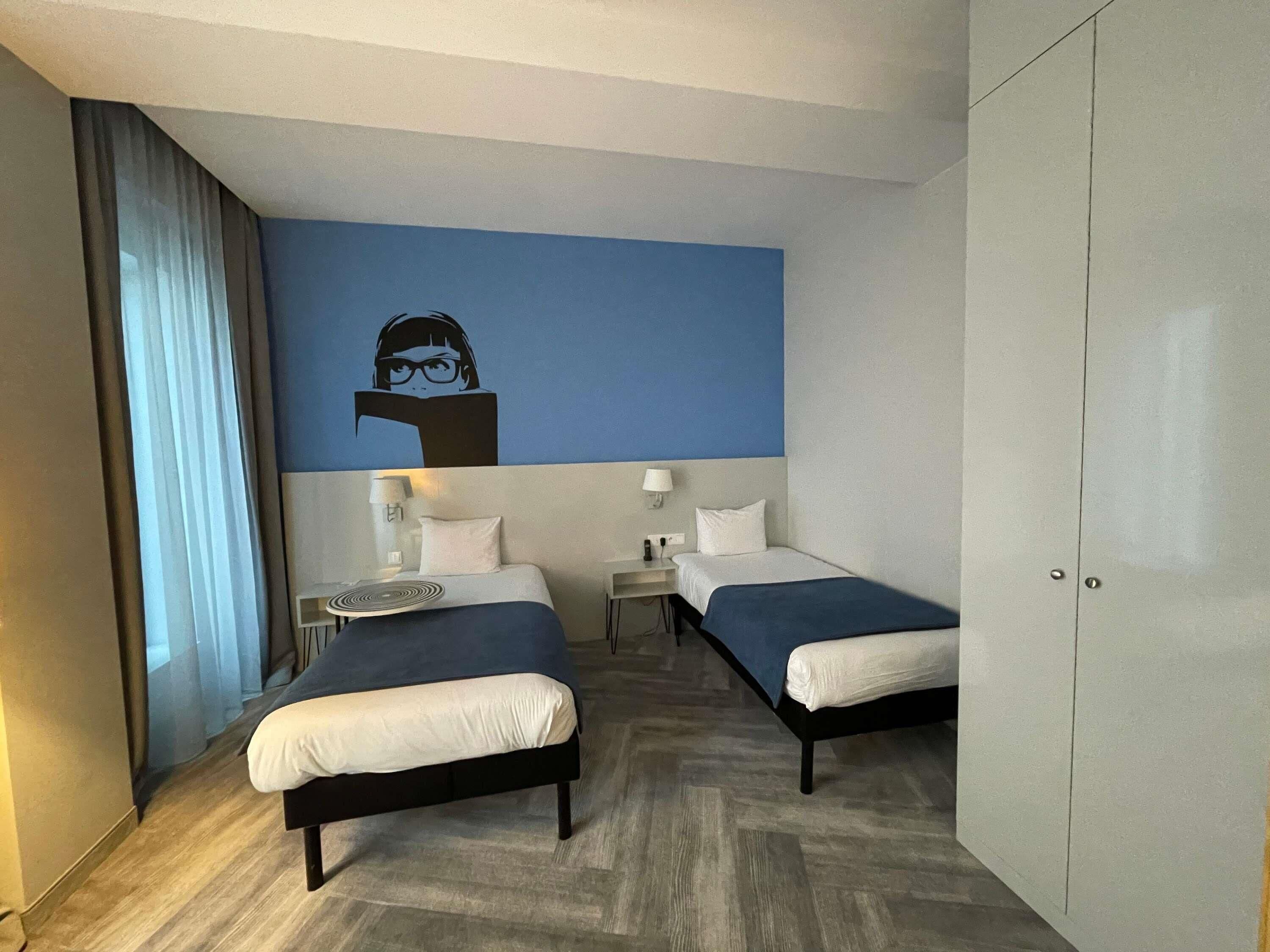 Room, 2 Twin Beds, Accessible | Hypo-allergenic bedding, desk, blackout drapes, soundproofing