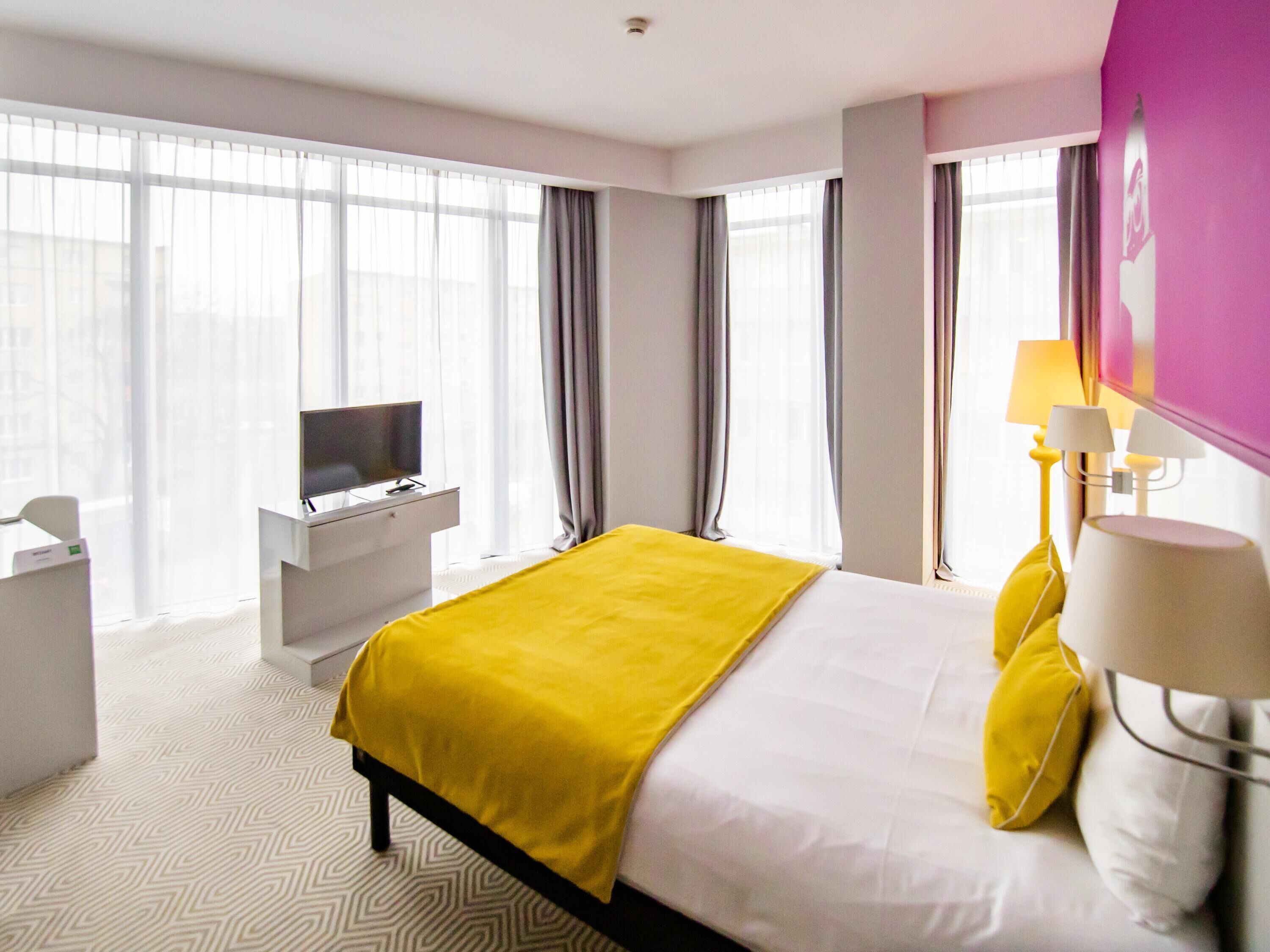Standard Double Room, 1 Double Bed | Hypo-allergenic bedding, desk, blackout drapes, soundproofing