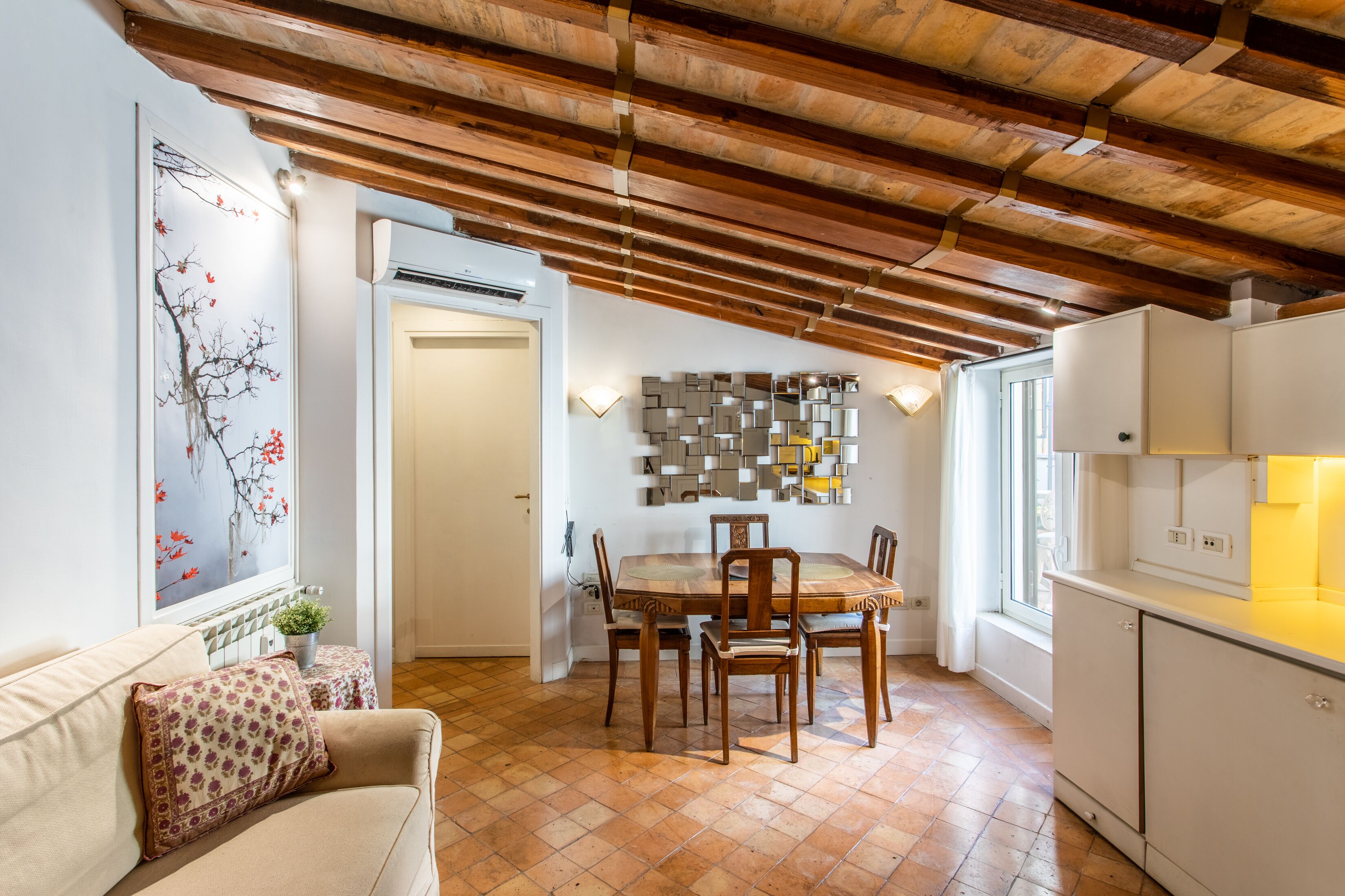 Apartment, 1 Bedroom | Living area | Flat-screen TV