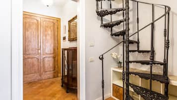 Apartment, 1 Bedroom, Terrace (Spit Level) | Living area | Flat-screen TV