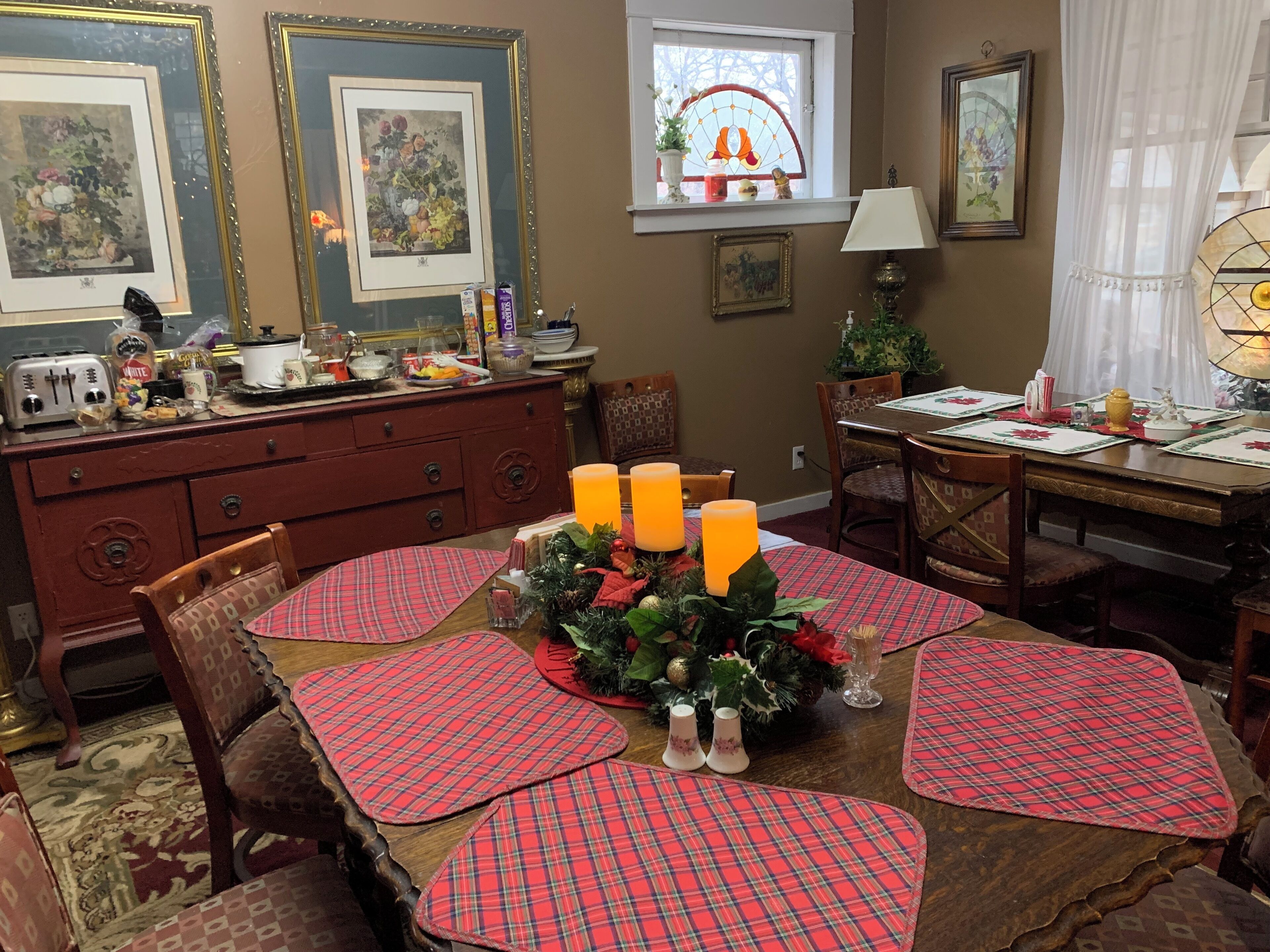Free daily full breakfast