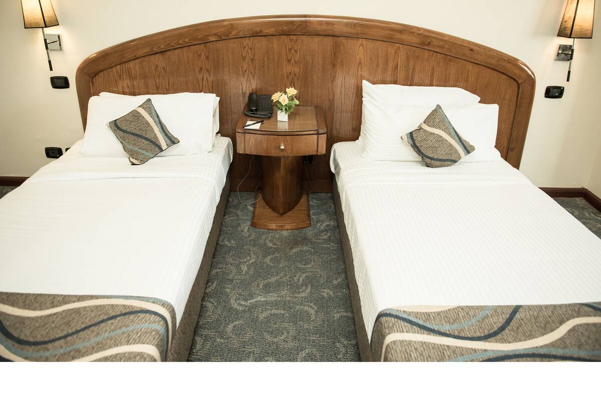 In-room safe, desk, blackout curtains, free cots/infant beds