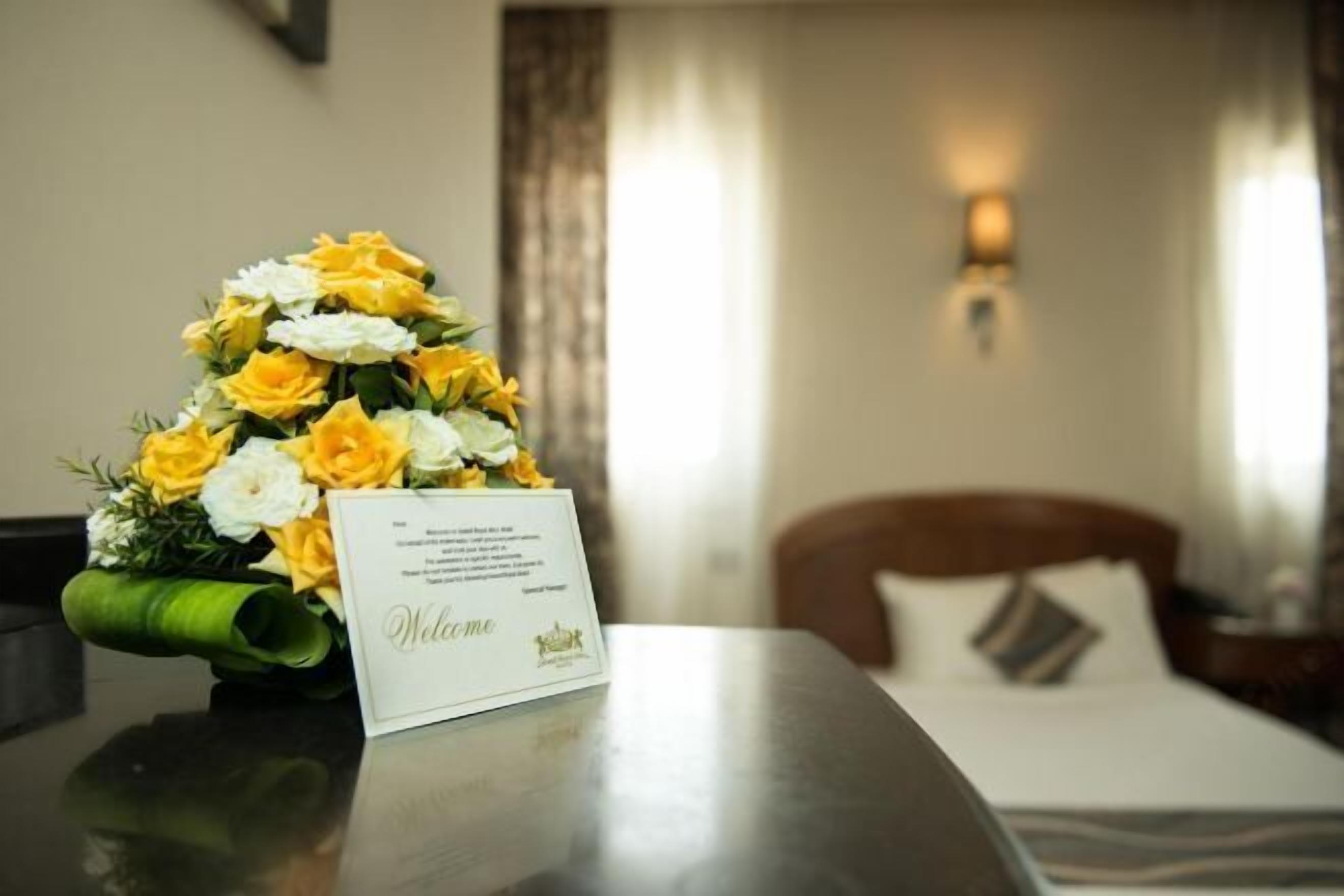 In-room safe, desk, blackout drapes, free cribs/infant beds