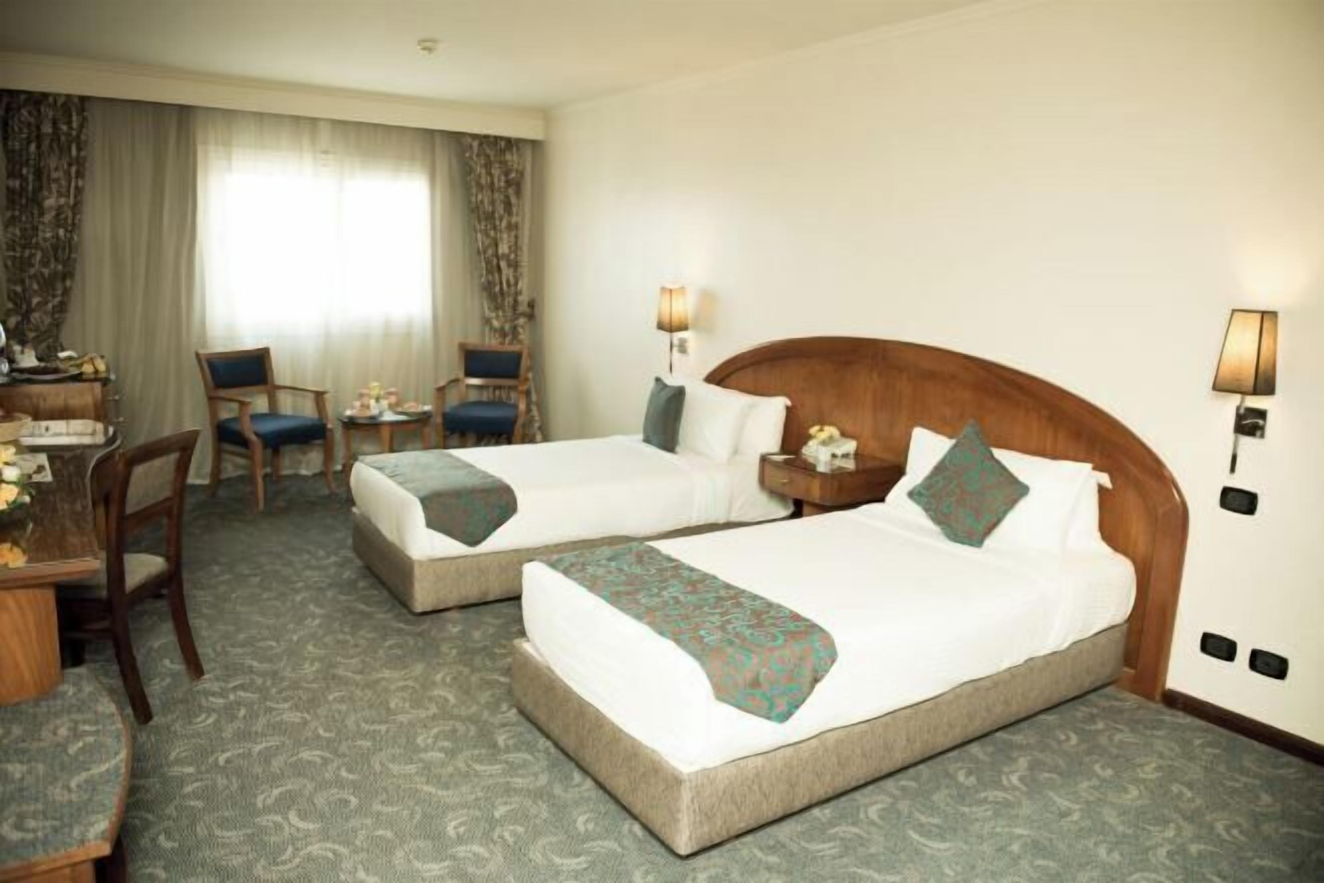 In-room safe, desk, blackout drapes, free cribs/infant beds