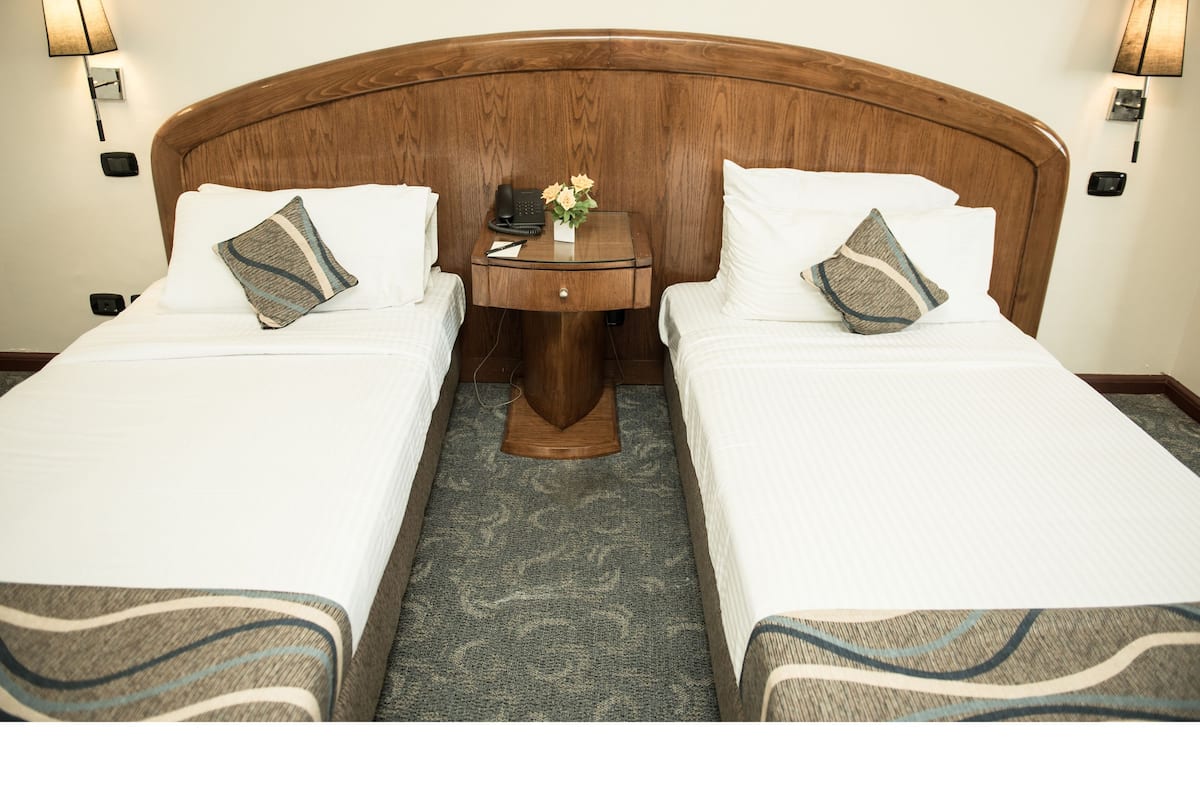 In-room safe, desk, blackout curtains, free cots/infant beds