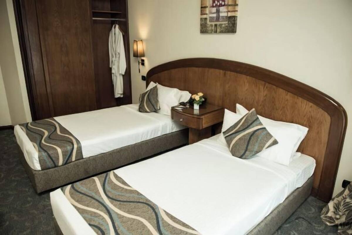 In-room safe, desk, blackout curtains, free cots/infant beds