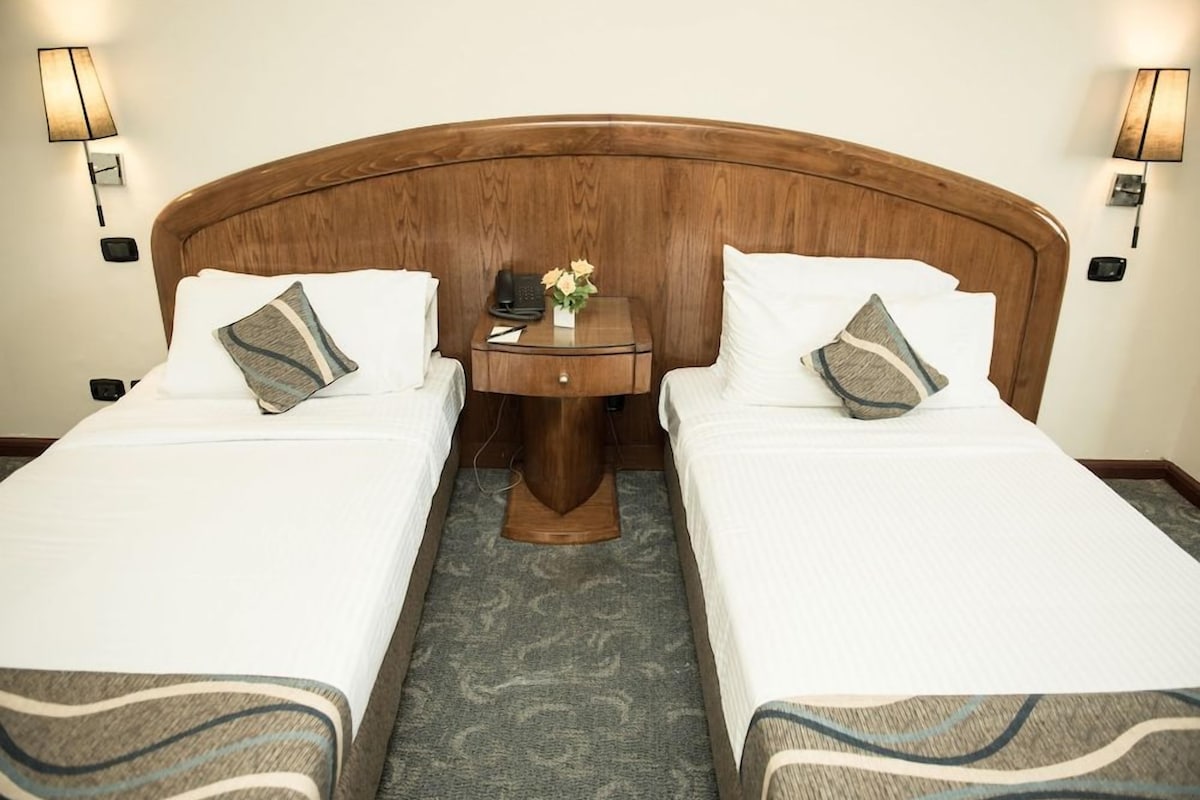 In-room safe, desk, blackout curtains, free cots/infant beds
