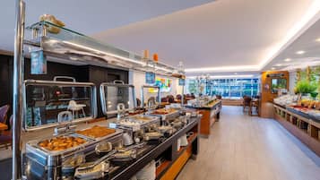 Morgenmadsbuffet hver dag mod et gebyr