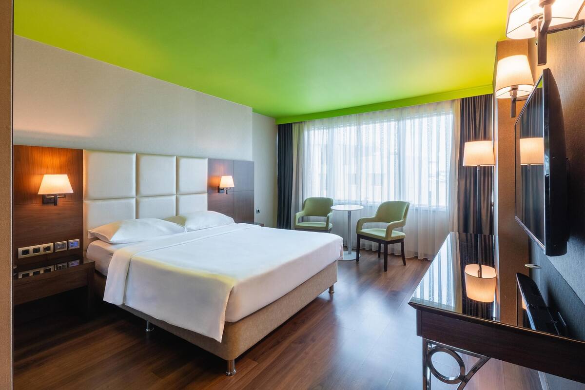 Standard Room | Minibar, in-room safe, desk, blackout curtains