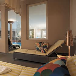 Espace de soins en plein air, sauna, bain à remous, hammam