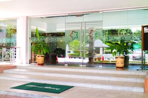 Entrada de la propiedad