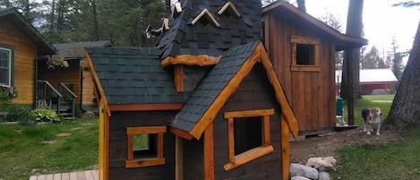 Área de juegos infantiles al aire libre