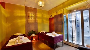 Aromatherapie, body scrubs, reflexologie