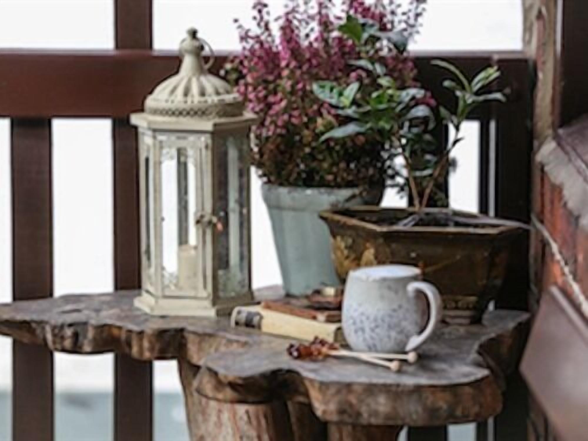 Quarto casal superior, suíte (Brass Bed-Room 3) | Vista da sacada