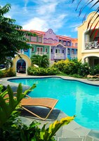 Deluxe Apartment, 1 Bedroom, Pool View | View from room