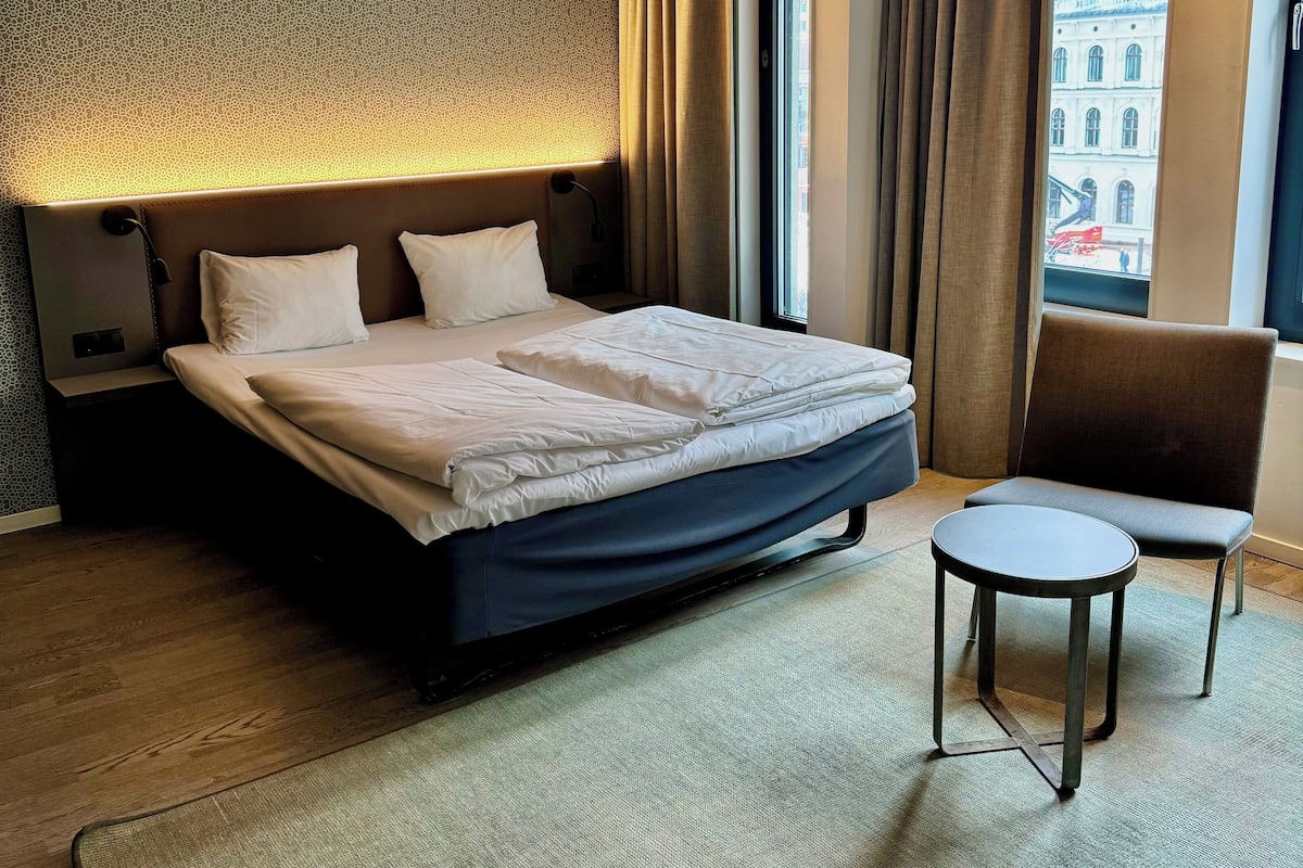 1 chambre, literie de qualité supérieure, bureau, chambres insonorisées
