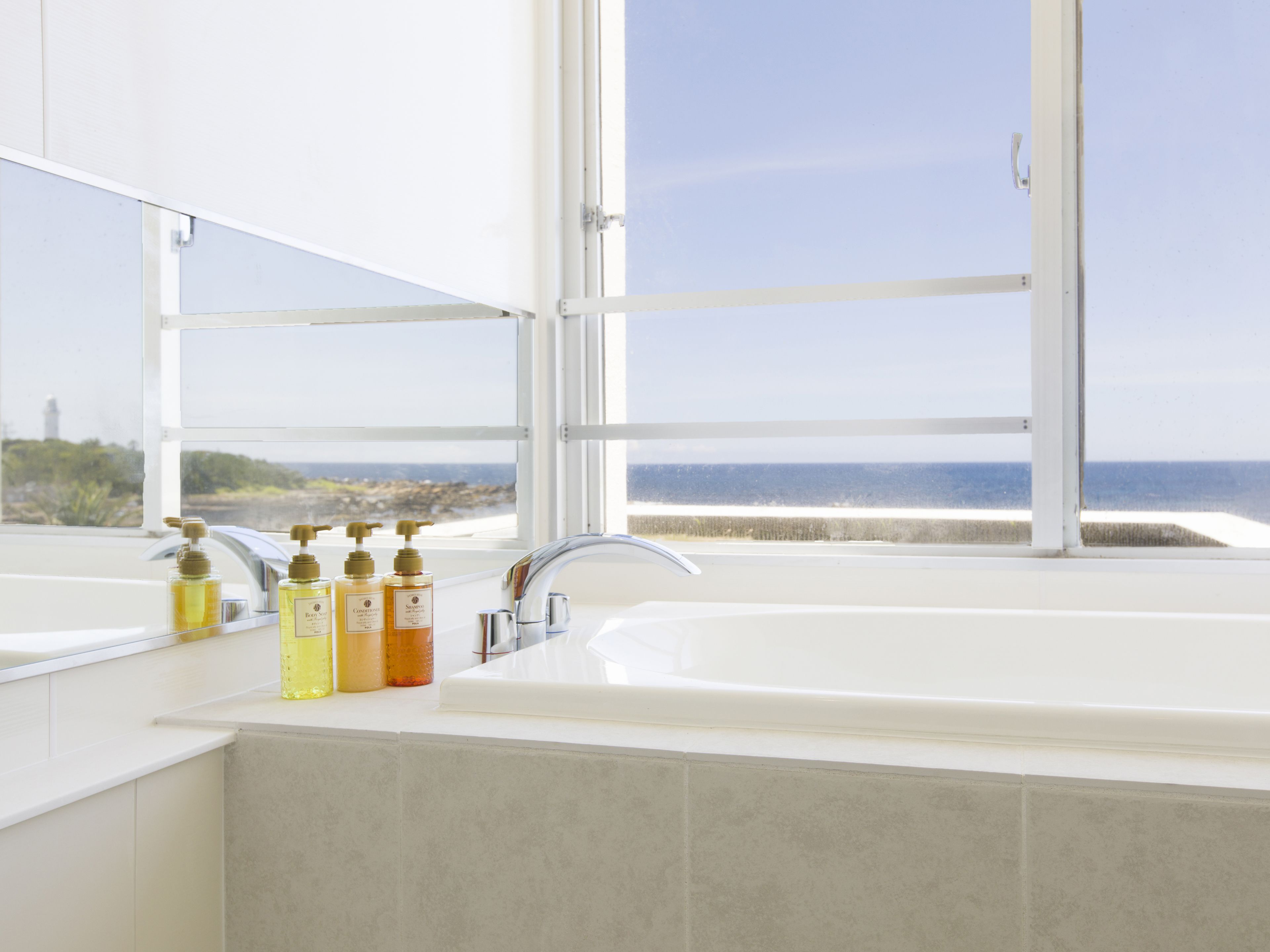 deluxe triple room, non smoking (with view bath) | bathroom | free toiletries, hair dryer, slippers, bidet