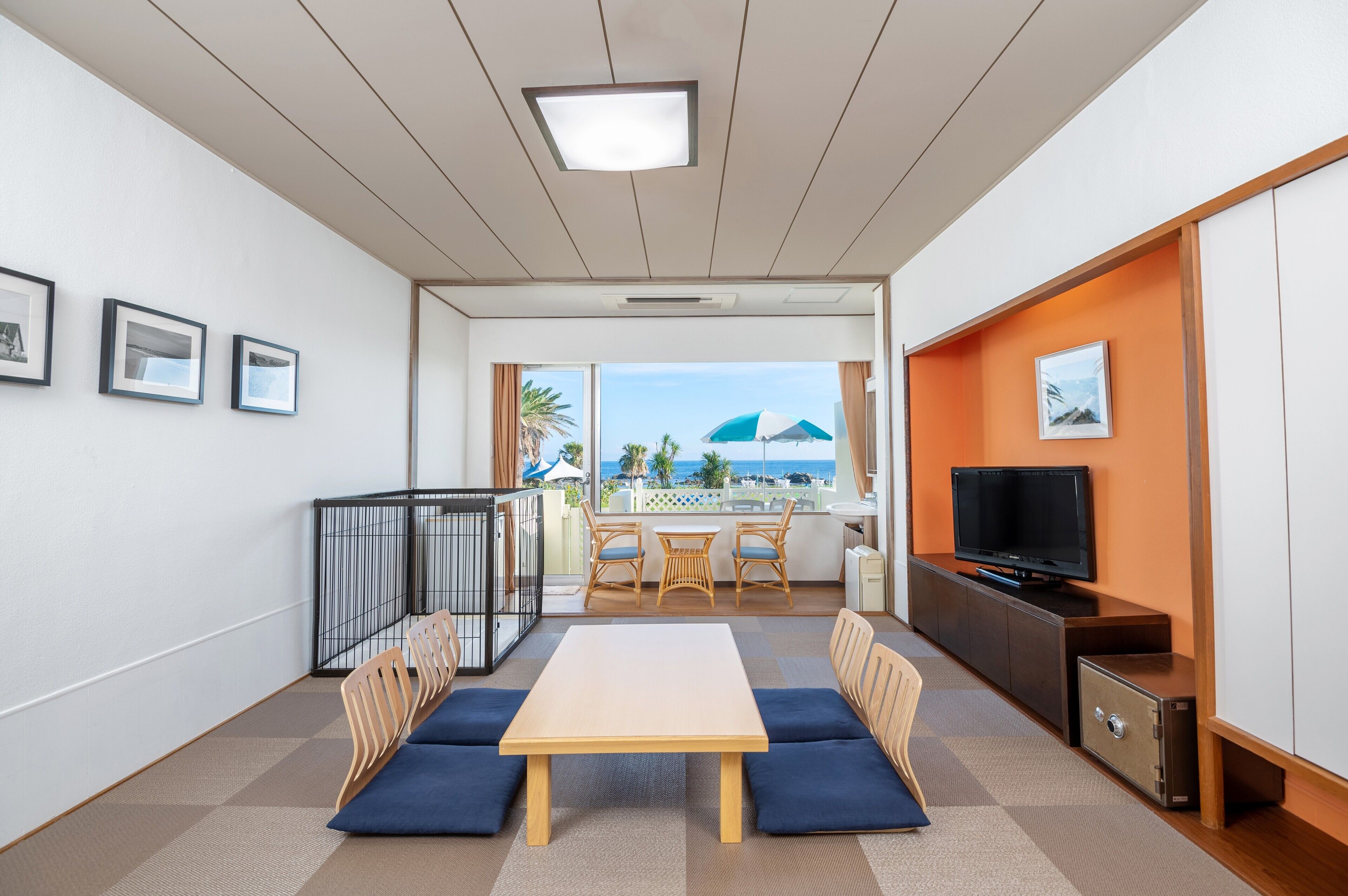 pet room, non smoking (japanese style, 1st floor, 10 jo) | 1 bedroom, in-room safe, blackout curtains, bed sheets