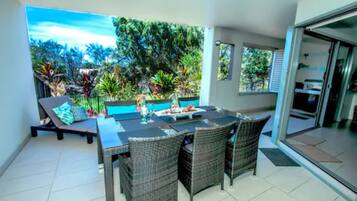 Leilighet – premium, 3 soverom, hageutsikt | Utsikt fra rommet