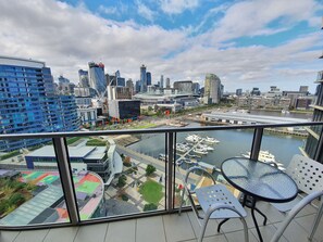 Appartement Deluxe, 2 chambres, 2 salles de bains, vue marina | Vue depuis le balcon