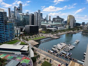 Two Bedroom Apartment | Balcony view - Harbour Escape Apartments (Docklands)