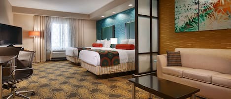 Surmatelas, coffres-forts dans les chambres, bureau