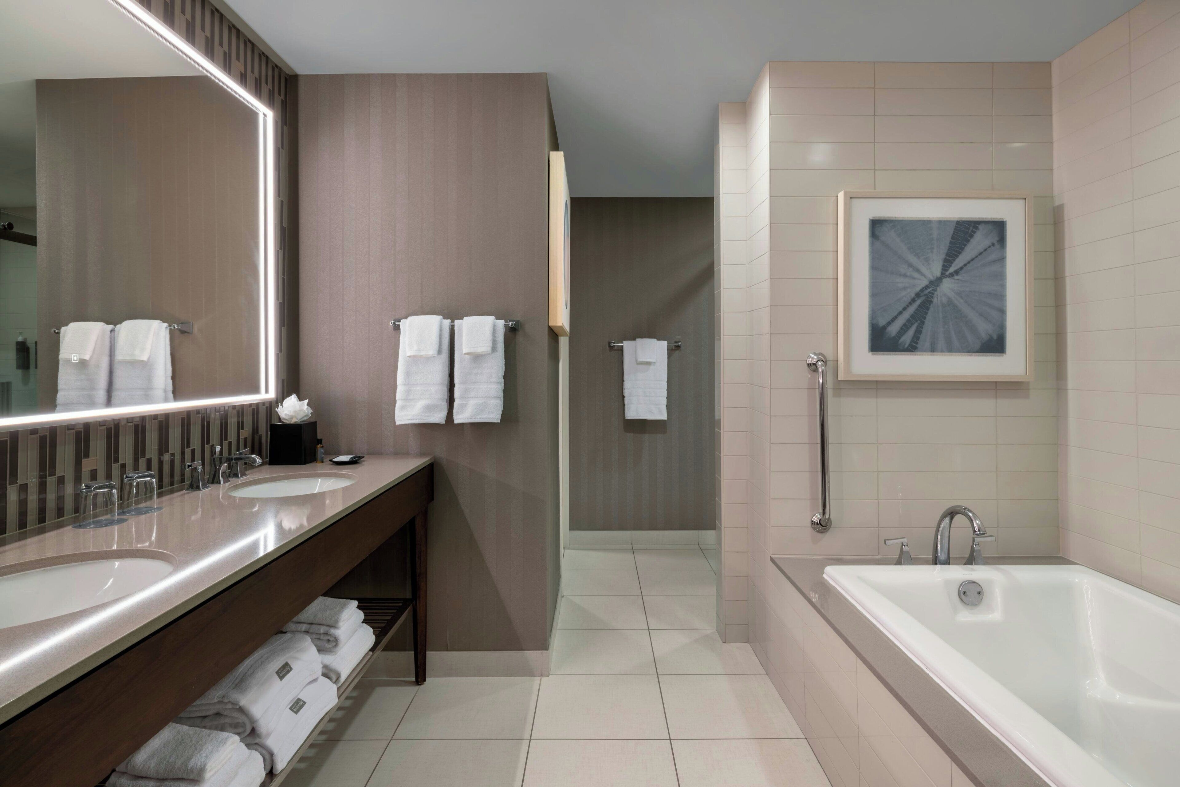 in-room safe, desk, laptop workspace, iron/ironing board