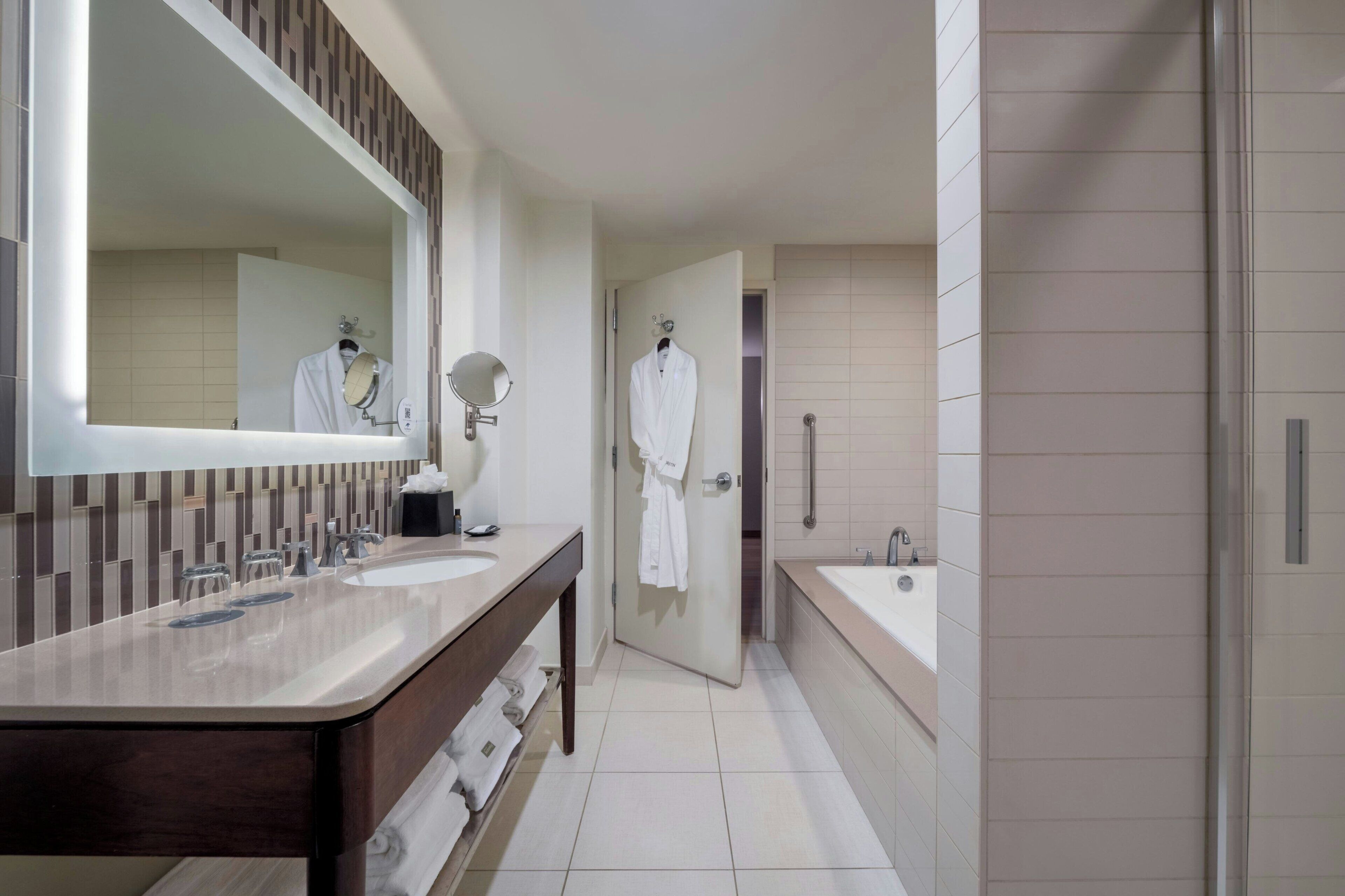 in-room safe, desk, laptop workspace, iron/ironing board