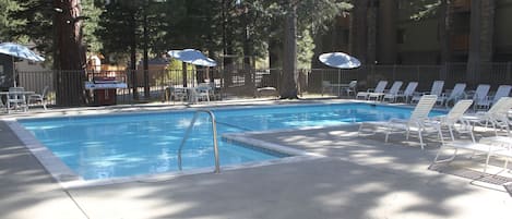 Seasonal outdoor pool