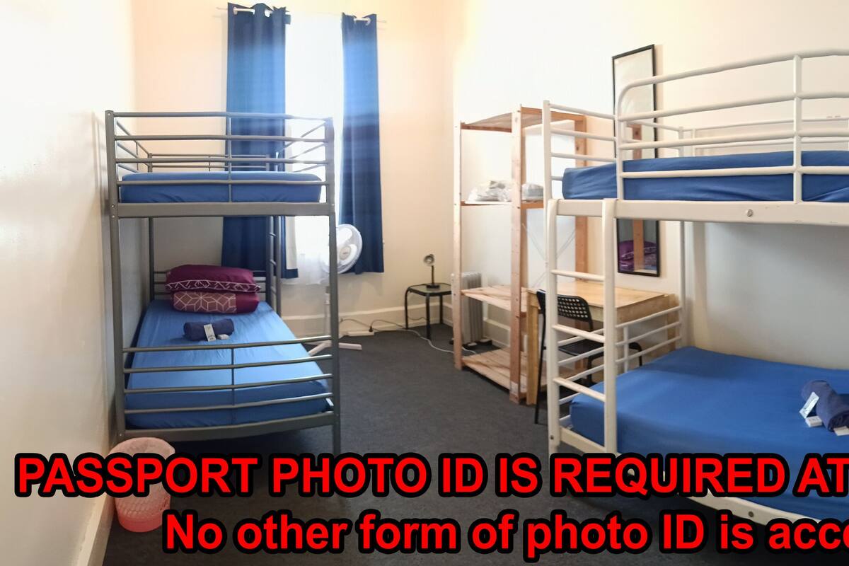 Free WiFi, bed sheets
