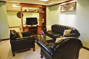 Family Room (For 2 people) | Living area | LCD TV - Baan SS Karon (Karon)
