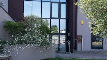 Fassade der Unterkunft